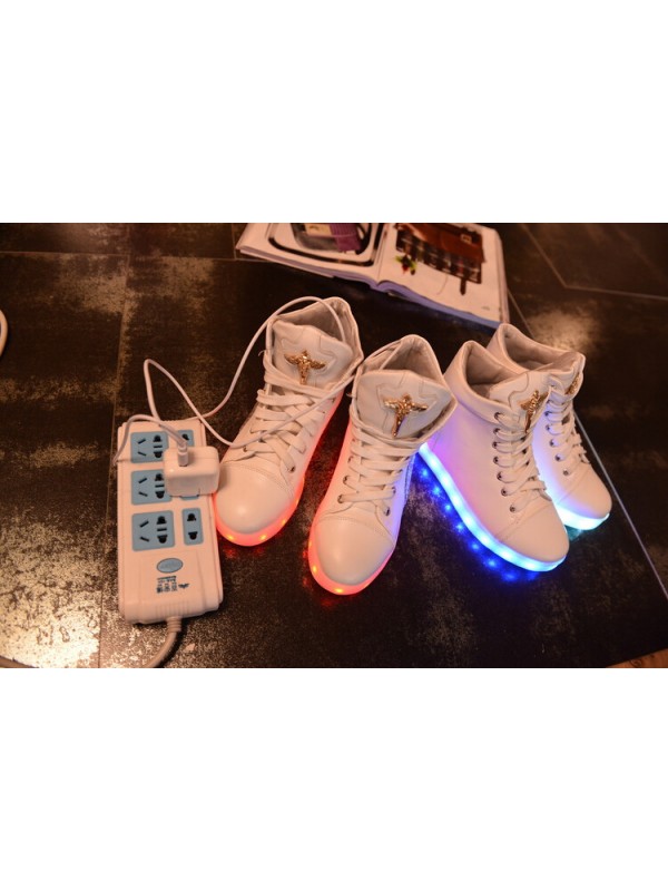 New Men and Women 7 colors USB Rechargeable Lighting Shoes